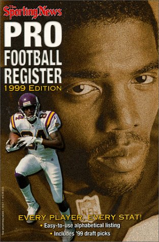 The Sporting News Pro Football Register: 1999,Used