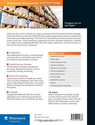 SAP EWM (SAP Extended Warehouse Management): Functionality and Technical Configuration (SAP PRESS),Used