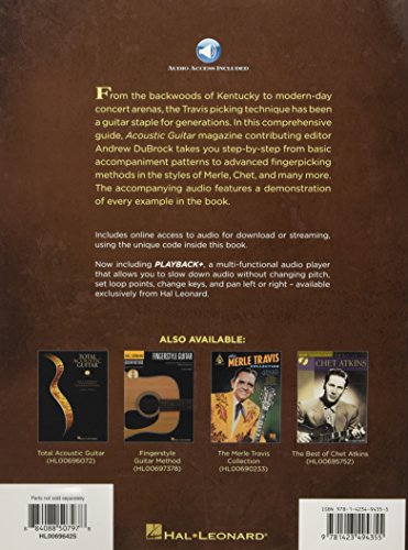 Travis Picking: A Guitarist's Guide to Fingerpicking Techniques, Patterns, and Styles,New