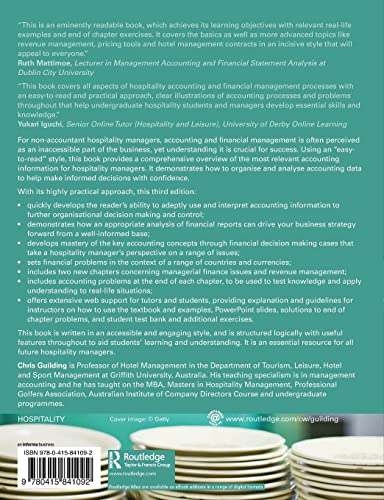 Accounting Essentials for Hospitality Managers,Used