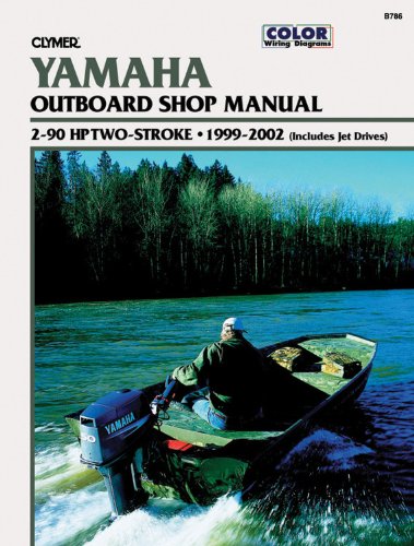 Yamaha Outboards 290 hp Twostrokes 19992002 (Clymer Marine Repair),Used