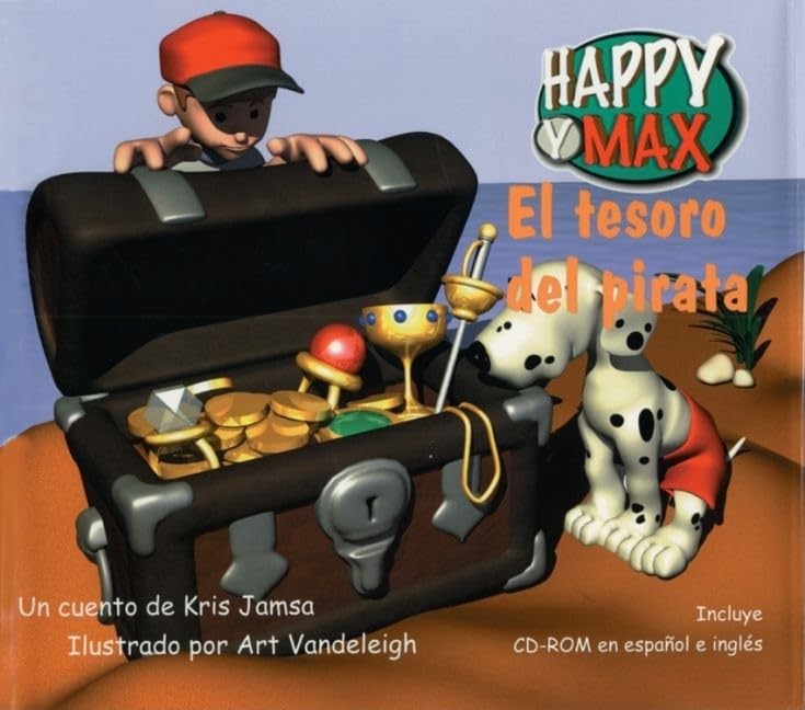 El tesoro del pirata: (The Pirate Treasure)Book & CDROM (Happy y Max),Used