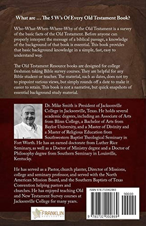 The 5 W's of Every Old Testament Book: Who, What, When, Where, and Why of Every Book in the Old Testament (Old Testament Resourc,Used