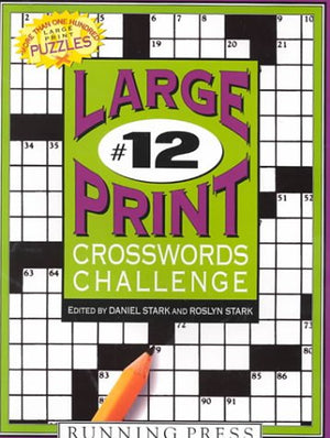 Largeprint Crosswords Challenge #12,Used