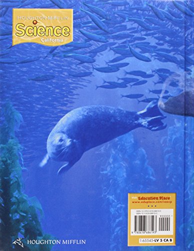 Houghton Mifflin Science: Student Edition Single Volume Level 5 2007,Used