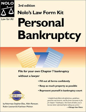 Nolo's Law Form Kit: Personal Bankruptcy,Used