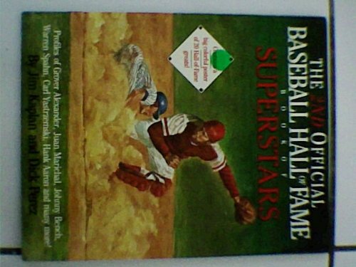 The 2nd Official Baseball Hall of Fame Book of Superstars,Used