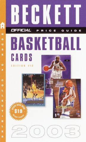The Official Price Guide to Basketball Cards 2003 Edition #12,Used