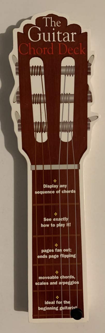 The Guitar Chord Deck  Learn And Master Essential Guitar Chords  Beginnerfriendly Fingering Guide With Lifesize Chord Diagram,New