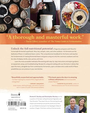 Miso, Tempeh, Natto & Other Tasty Ferments: A Step-by-Step Guide to Fermenting Grains and Beans-New
