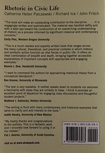 Rhetoric in Civic Life,New