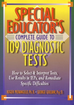Special Educators Complete Guide To 109 Diagnostic Tests,Used