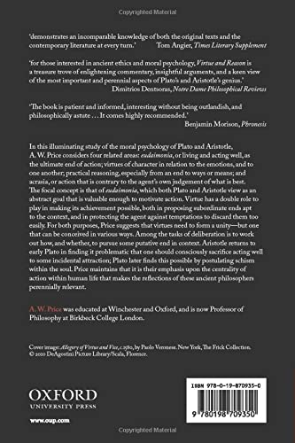 Virtue and Reason in Plato and Aristotle,Used
