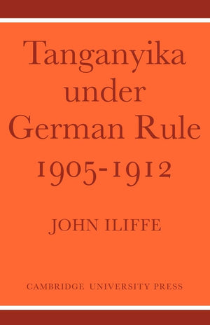 Tanganyika Under German Rule 19051912,Used