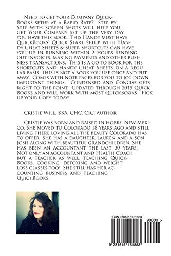 QuickBooks Quick Start Setup: With Handy Cheat Sheets & Super Shortcuts,Used
