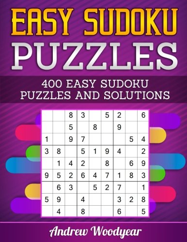 Easy Sudoku Puzzles: 400 Easy Sudoku Puzzles And Solutions (Sudoku Puzzle Books Easy),Used