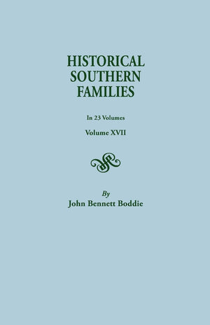 Historical Southern Families (17),Used