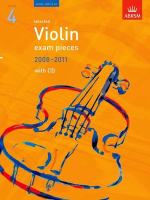 Grade 4 Selected Violin Exam Pieces 20082011,Used