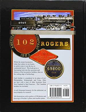 North American Steam Locomotive Builders and Their Insignia,Used