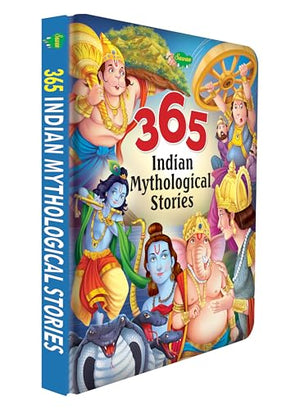 365 Indian Mythological Stories (Padded Hardbound) : Learning Books For Young Children, Story Book For Toddlers, Mythological Tales For Kids