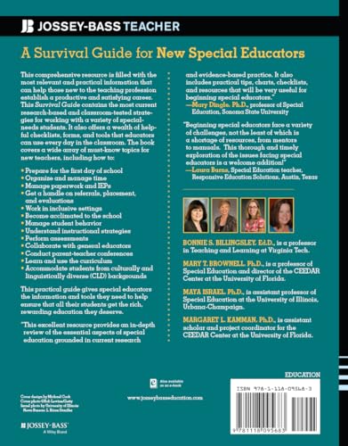 A Survival Guide for New Special Educators,New