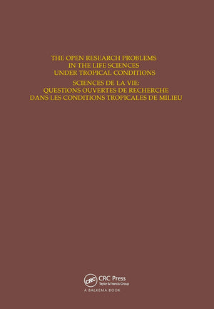 Open Rsch Prblms in Life Sci Under Trpcl,Used
