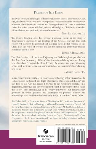Crucified Love Bonaventure'S Mysticism Of The Crucified Christ
