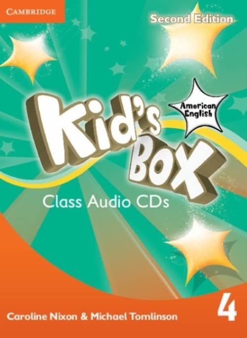 Kid's Box American English Level 4 Class Audio CDs (3),Used