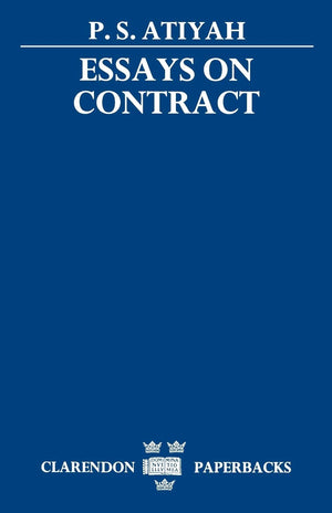 Essays On Contract (Clarendon Paperbacks)