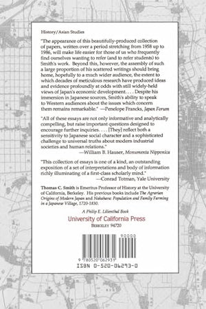 Native Sources Of Japanese Industrialization, 17501920,New