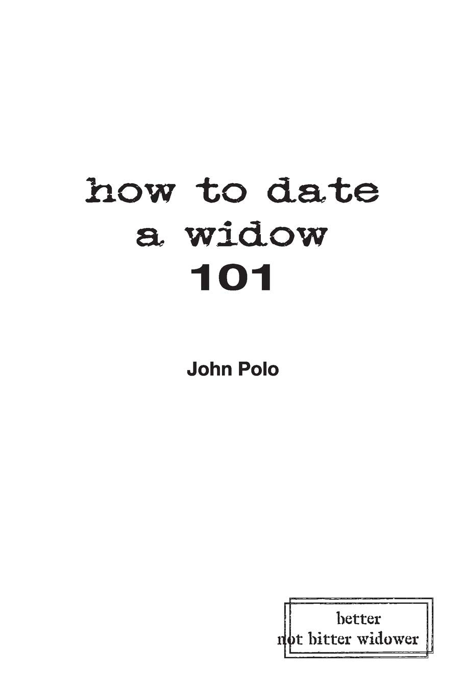 how to date a widow 101,Used