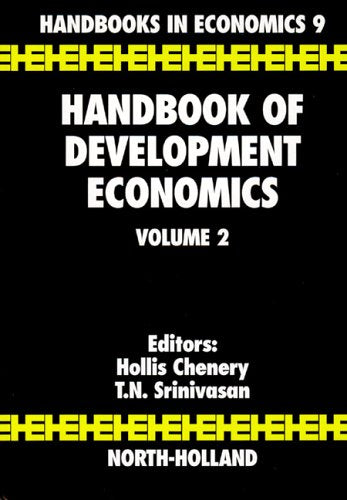 Handbook of Development Economics, Vol. 2 (Volume 2),Used