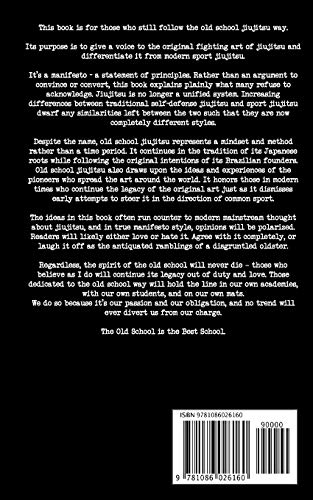 Old School JiuJitsu Manifesto,Used