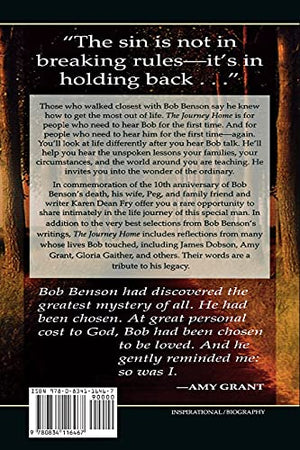 The Journey Home: A Walk With Bob Benson,Used