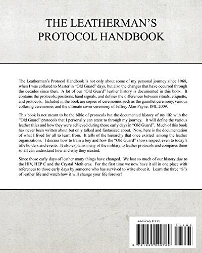 The Leatherman's Protocol Handbook: A Handbook on 