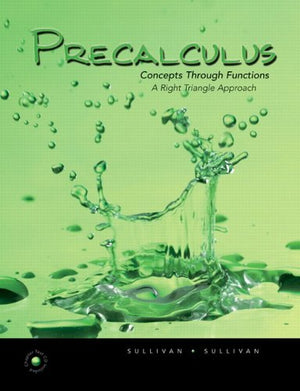 Precalculus: Concepts Through Functions,Used