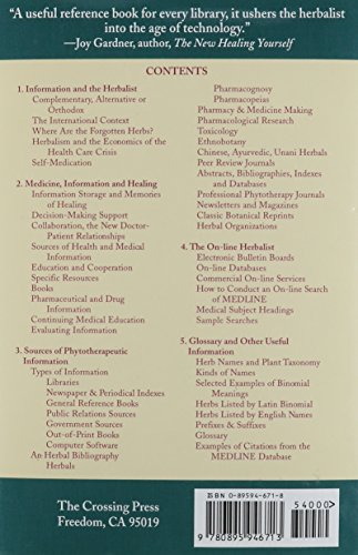 The Information Sourcebook of Herbal Medicine,Used