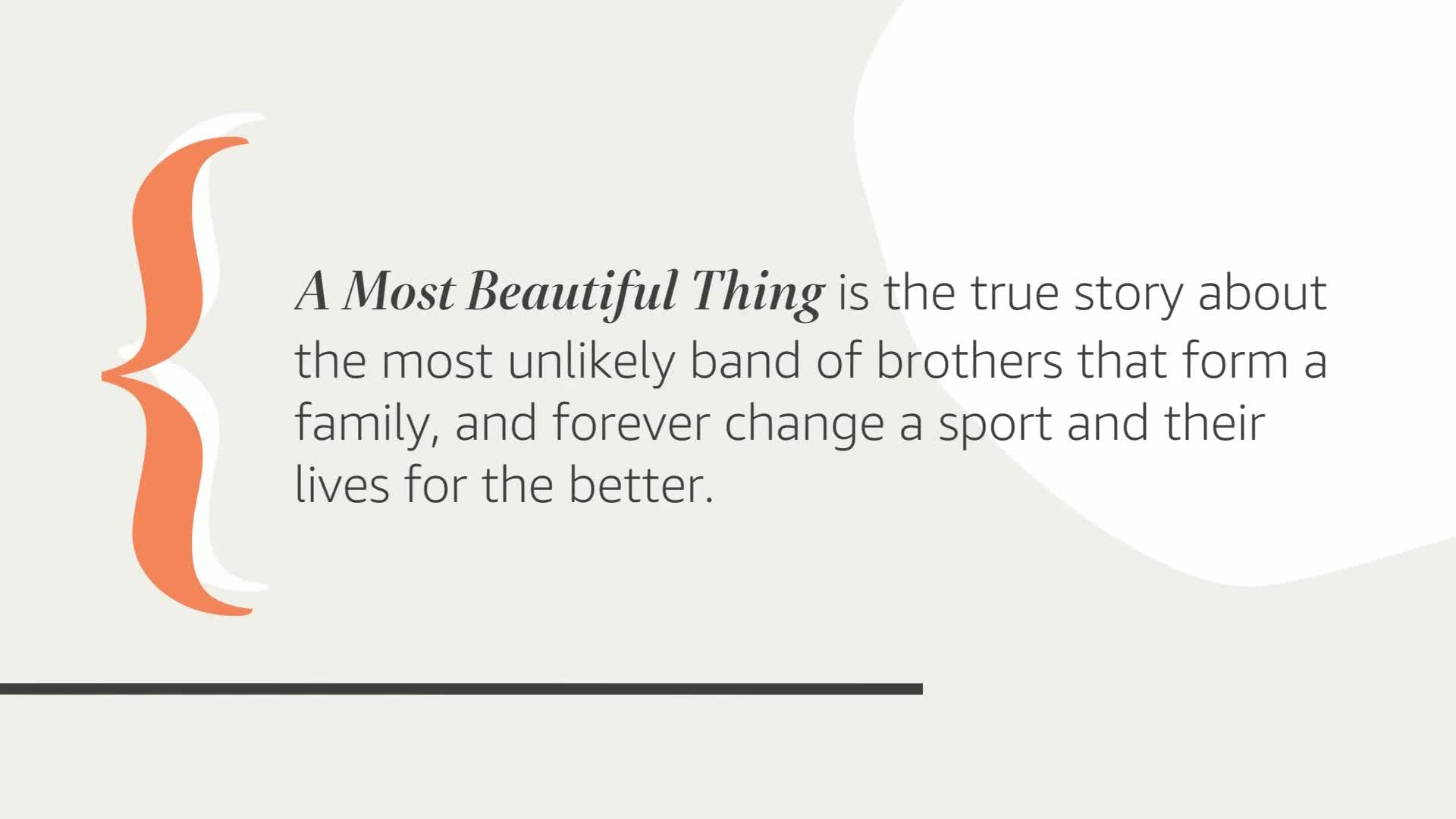 A Most Beautiful Thing: The True Story Of America'S First Allblack High School Rowing Team