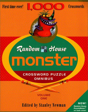 Random House Monster Crossword Puzzle Omnibus, Volume 1 (Random House Crosswords),Used