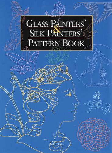 Glass Painters and Silk Painters Pattern Book,Used
