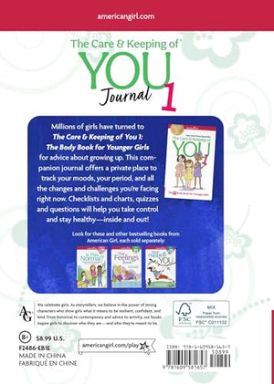 The Care And Keeping Of You Journal: For Younger Girls (American Girl Wellbeing),Used