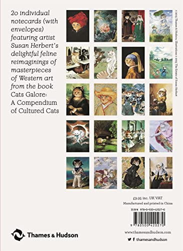 Cats in Art (Notecard Box) (Thames & Hudson Gift),Used