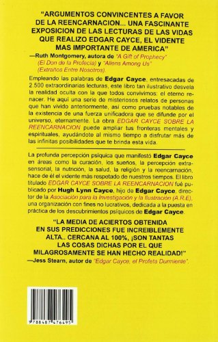 Edgar cayce: Sobre la Reencarnacin (Spanish Edition),Used