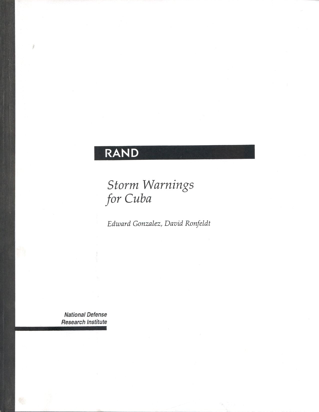 Storm Warnings For Cuba,Used