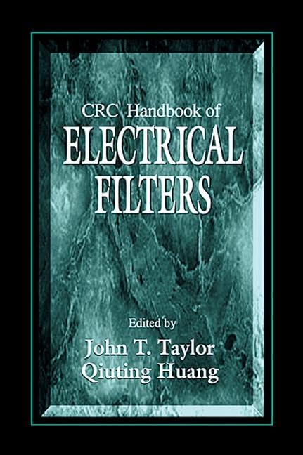 Crc Handbook Of Electrical Filters,Used