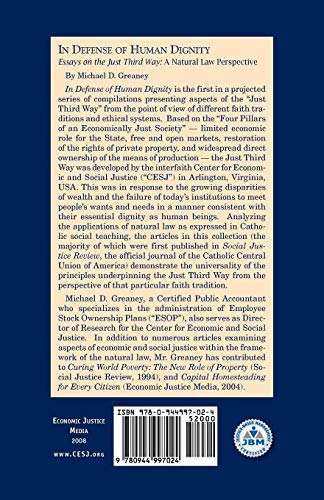 In Defense of Human Dignity,Used