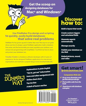 Filemaker pro Design & Scripting for Dummies,Used