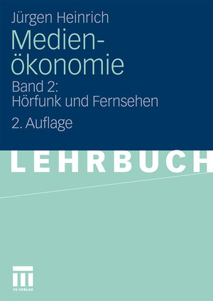 Medienkonomie: Band 2: Hrfunk Und Fernsehen (German Edition),Used
