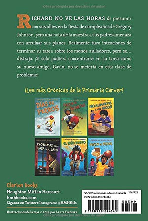 Fiesta De Patinetas: Skateboard Party (Spanish edition) (The Carver Chronicles, 2),Used