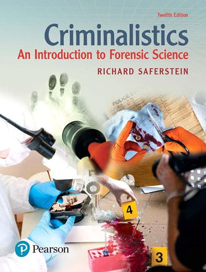 Criminalistics: An Introduction To Forensic Science,New